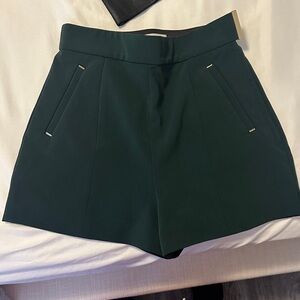 H&M Elegant Dark Green Women's Shorts